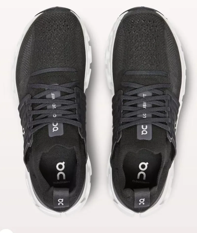 On Running Men's Cloudswift 3 Shoes in All Black-1